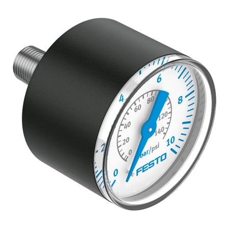 Festo Precision Pressure Gauge PAGN-40-10-R18-1.6 PAGN-40-10-R18-1.6